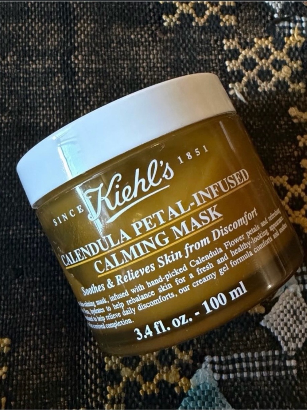 NWT Kiehl's Calendula Petal-Infused Calming Mask size 100ml